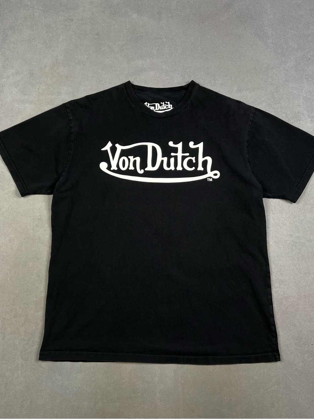 Von Dutch Men’s Black Logo T-Shirt